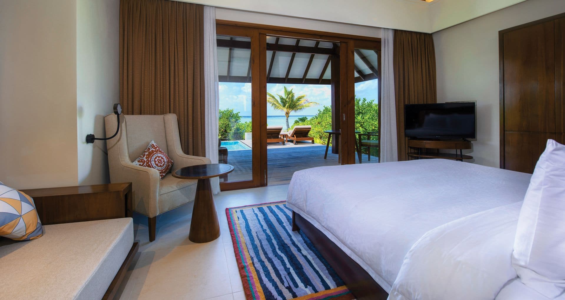 Experience luxury and serenity with our exquisite beachfront accommodations featuring private pools.