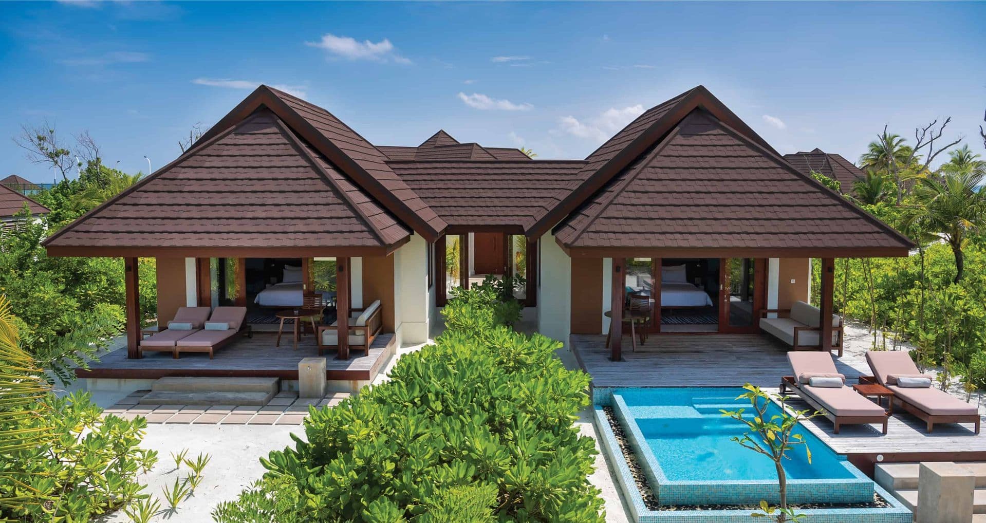 Two Bedroom Beach Villa With Pool by Varu Atmosphere.